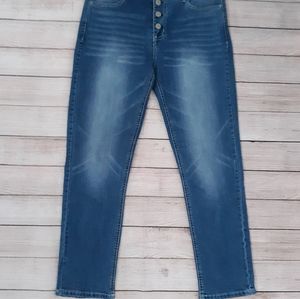 WALLFLOWER Sky High Curvy Fit Jeans Blue Size 7